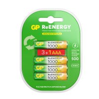 Аккумулятор GP Batteries AAA мизинчиковый LR03 1,2 В 1000 мАч (4 шт.)