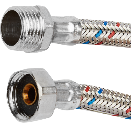 Гибкая подводка для воды Stout 1/2