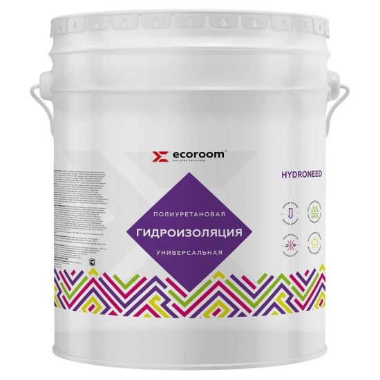 Полиуретановая универсальная гидроизоляция ECOROOM HYDRONEED