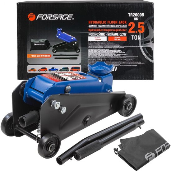 Подкатной гидравлический домкрат Forsage F-TR20005DS