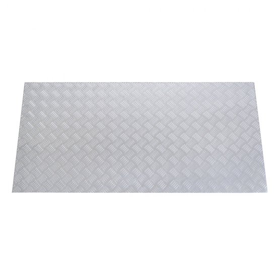 Лист рифленый квинтет АМг2 2x600x1200 мм, алюминий