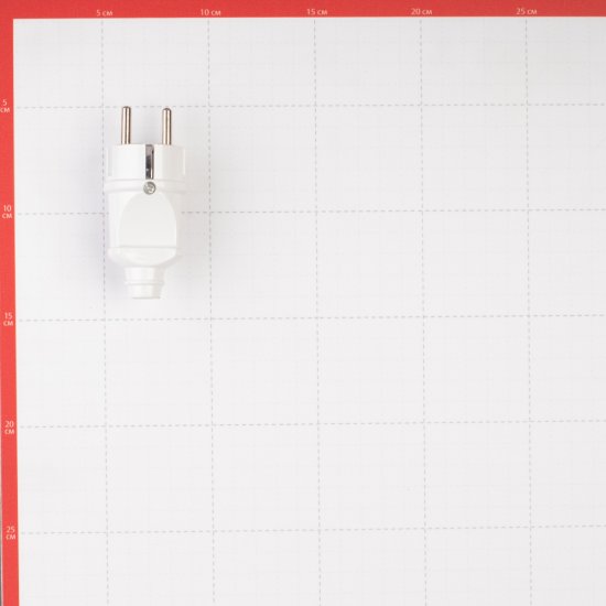 Вилка прямая с заземлением 16 А 250 В Navigator белая (613598/)