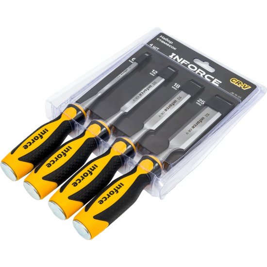 Набор стамесок Inforce 06-15-03