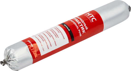 Герметик гибридный HTC Univ PU40 600 мл черный