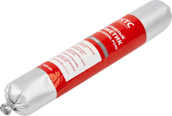 Герметик гибридный HTC Univ PU40 600 мл серый