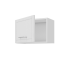 Кухонный шкаф навесной над вытяжкой Агидель Delinia 50x33.8x29 см МДФ цвет белый