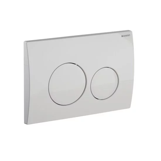 Клавиша смыва для инсталляций Geberit Delta 20 белая (115.127.11.1)