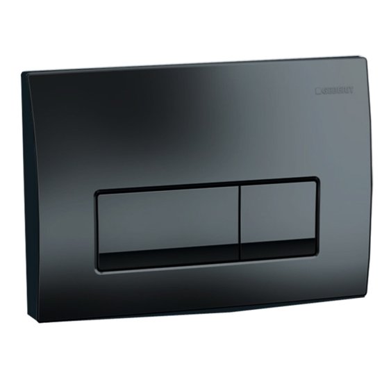 Клавиша смыва для инсталляций Geberit Delta 50 черная (115.119.DW.1)
