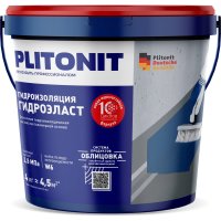 Эластичная гидроизоляционная мастика PLITONIT ГидроЭласт - 4