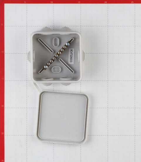 Коробка уравнивания потенциалов 85х85х40 мм IP55 Hegel (куп 2603-И)