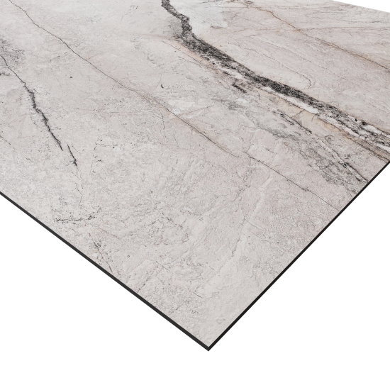 Стеновая панель Slotex серии Мугла 300x60x0.4 см HPL-пластик цвет серо-белый