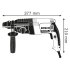 Перфоратор электрический Bosch GBH 2-26 DRE 800 Вт 2,7 Дж SDS-plus (0611253708)