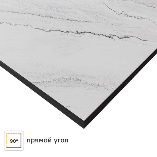 Столешница кухонная Slotex Марола 300x60x1.6 см HPL-пластик цвет серо-белый