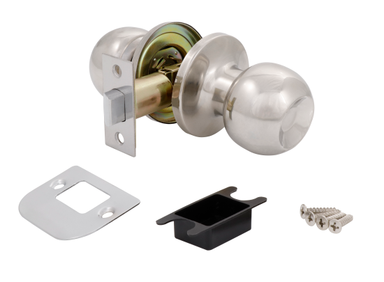 Ручка-кноб без фиксатора цвет хром