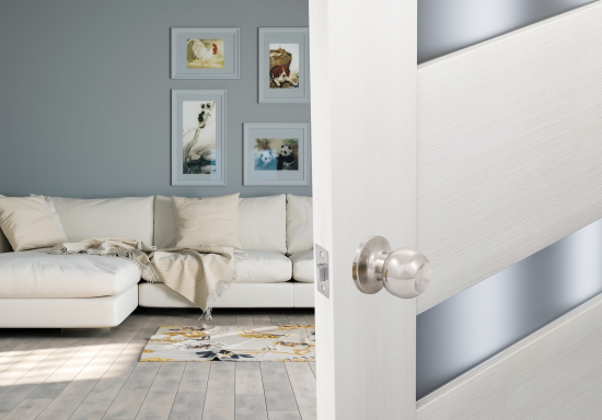 Ручка-кноб без фиксатора цвет хром