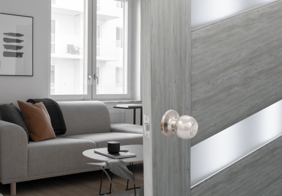 Ручка-кноб без фиксатора цвет хром