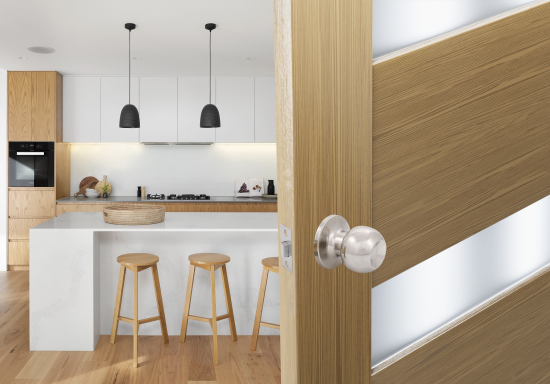 Ручка-кноб без фиксатора цвет хром