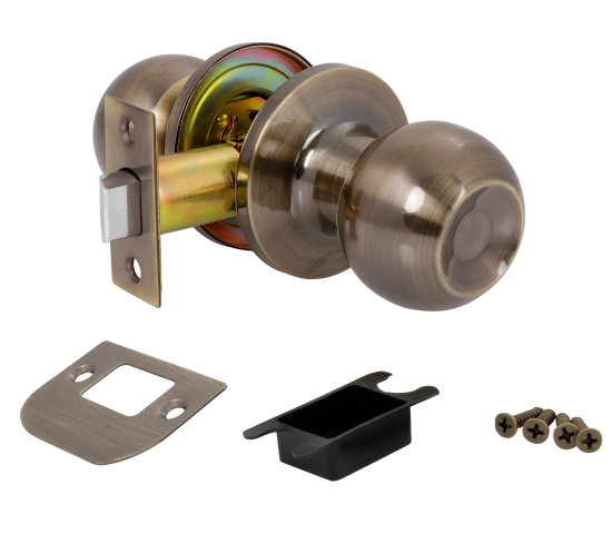 Ручка-кноб без фиксатора цвет бронза