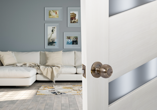 Ручка-кноб без фиксатора цвет бронза