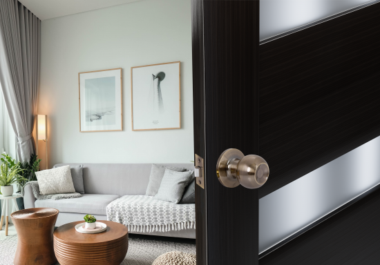 Ручка-кноб без фиксатора цвет бронза