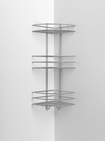 Полка для душа ProfFero С27419 угловая 3 яруса цвет хром матовый