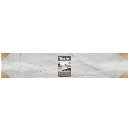 Столешница кухонная Slotex Мугла 300x60x1.6 см HPL-пластик цвет серо-белый