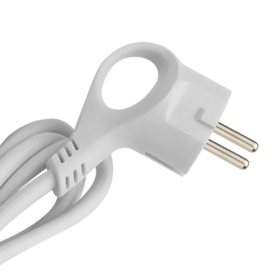 Удлинитель Düwi 3 розетки 3 м ПВС 3х0,75 кв.мм 10 А 2,2 кВт с кнопкой белый (32008 3)