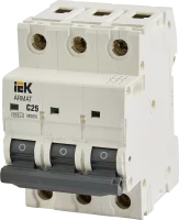 Автоматический выключатель IEK Armat M06N 3P C25 А 6 кА