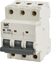 Автоматический выключатель IEK Armat M06N 3P C50 А 6 кА