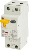 Дифференциальный автомат IEK АВДТ 32 2P C63 А 100 мА 6 кА AC MAD22-5-063-C-100