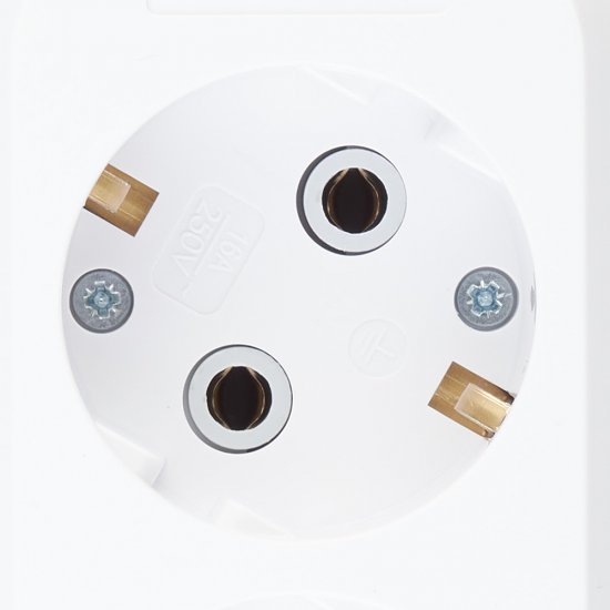 Удлинитель UNIVersal 2 розетки 5 м ПВС 3х1 кв.мм 13 А 2,9 кВт белый (9631974)