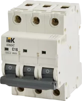 Автоматический выключатель IEK Armat M06N 3P C16 А 6 кА