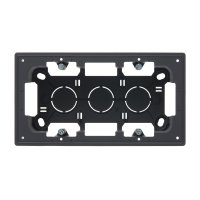 Коробка монтажная Simon 24 Harmonie двухместная накладная графит (2400752-038)