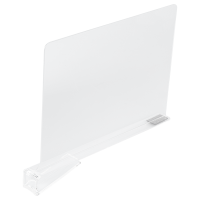 Разделитель для полок 30x20x0.3 см пластик цвет прозрачный