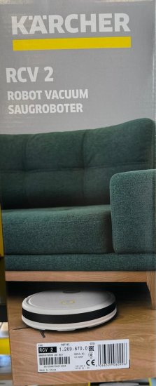 Робот-пылесос Karcher RCV 2 с влажной уборкой