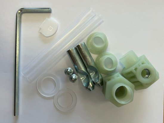 Набор крепежа для скрытого монтажа подвесного унитаза SKR_KR