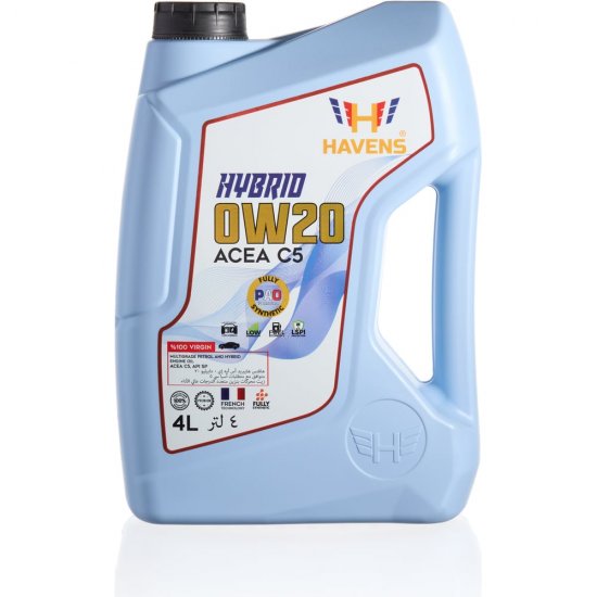 Моторное масло HAVENS Hybrid SAE 0W20 API SP ACEA C5, API SP, SN PLUS, SN/ CF 4L