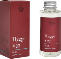 Наполнитель для ароматического диффузора Arida Home Hygge 22 Персик/пион 100 мл