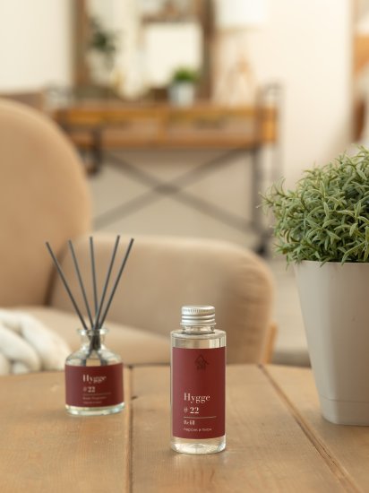 Наполнитель для ароматического диффузора Arida Home Hygge 22 Персик/пион 100 мл