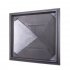 Колпак ППК 1.5 кирпича полимер-песчаный композит 39x39x4.3 см графит