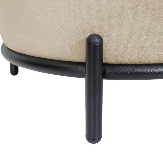 Пуф ванильный крем Sheffilton SHT-B6