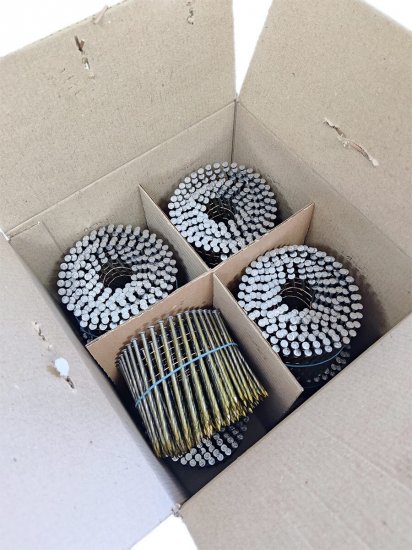 Гвозди барабанные Finka для гвоздезабивного пистолета 3,1х90 мм винтовая накатка (1600 шт.)