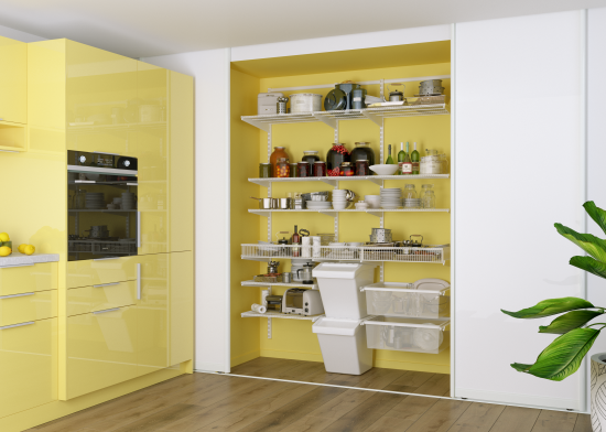 Рельс несущий НСХ 120 см сталь цвет белый