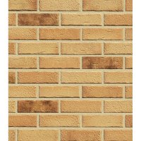 Клинкерная плитка для фасада Roben Aarhus Gelb-Bunt carbon (24 шт.= 0,5 кв.м с учетом шва) желтая с углем 240х71х14 мм