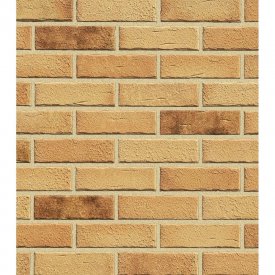 Клинкерная плитка для фасада Roben Aarhus Gelb-Bunt carbon (24 шт.= 0,5 кв.м с учетом шва) желтая с углем 240х71х14 мм