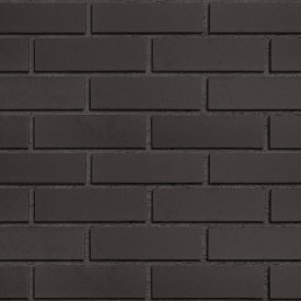 Клинкерная плитка для фасада Roben Faro Schwarz Nuanciert glatt (24 шт.=0,5 кв.м с учетом шва) черная 240х71х14 мм