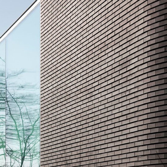 Клинкерная плитка для фасада Roben Faro Schwarz Nuanciert glatt (24 шт.= 0,5 кв.м с учетом шва) черная 240х71х14 мм