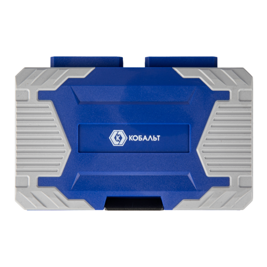 Набор торцевых головок ударных Кобальт 915-069 1/4 дюйма, 38 шт.