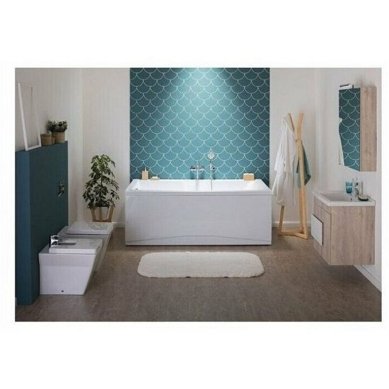 Панель фронтальная для ванны акриловой Aquanet Vega 190х65 см белая (00145089)