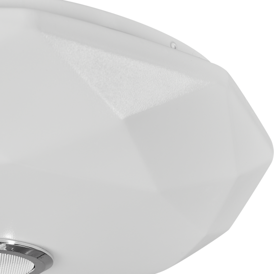 Светильник настенно-потолочный LED Семь Огней Эйри с пультом д/у 18 м² регулируемый белый RGB свет цвет белый